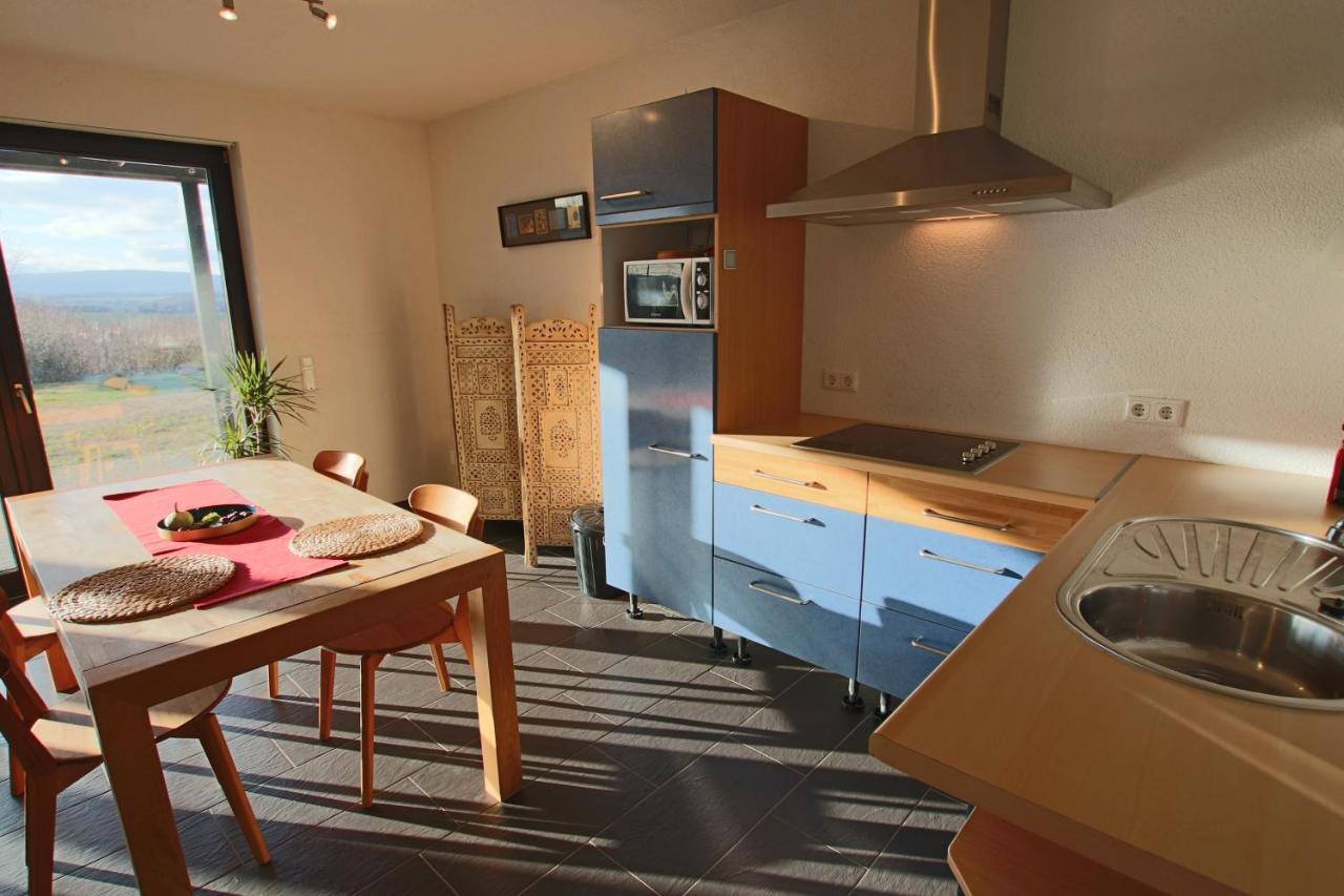 Hunsrueck Valley View Apartment With Cedar Sauna Bruschied المظهر الخارجي الصورة