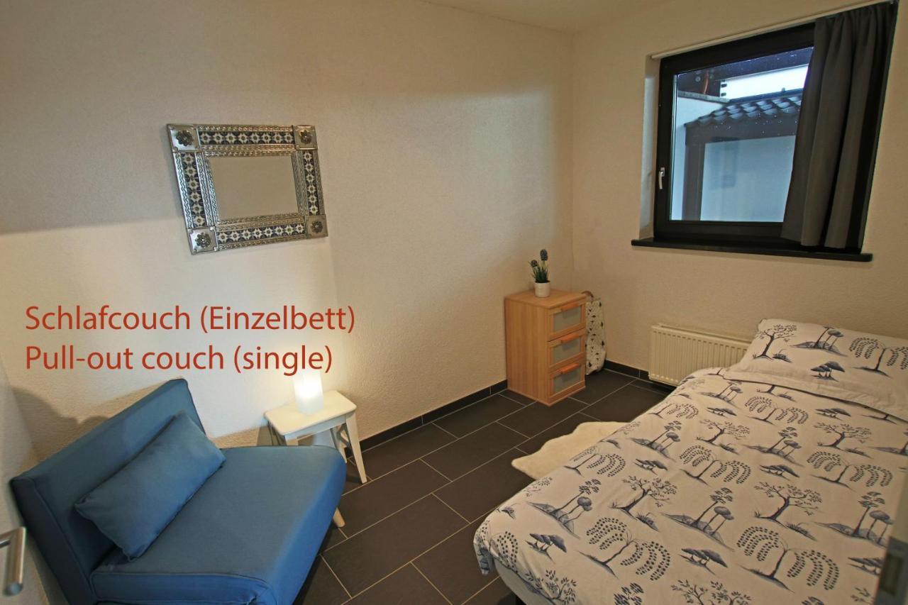 Hunsrueck Valley View Apartment With Cedar Sauna Bruschied المظهر الخارجي الصورة